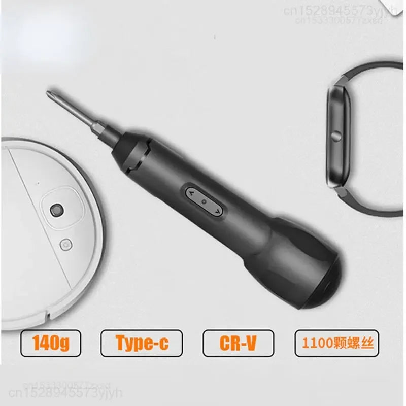 Electric Rechargeable Mini Screw Driver Bits Kit