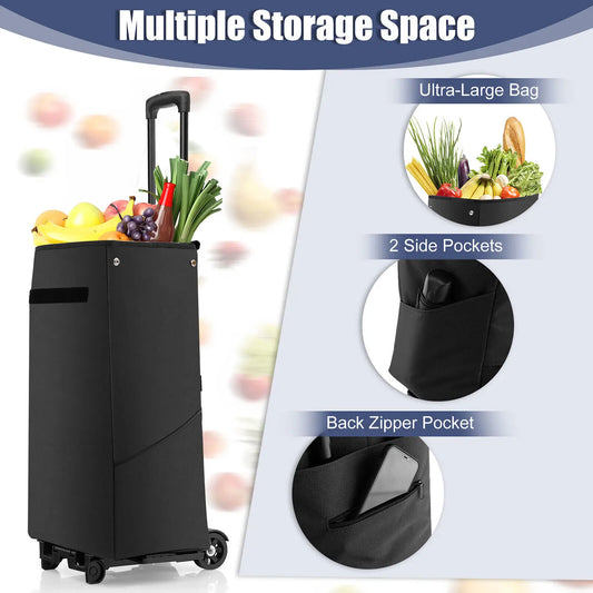 Folding Waterproof Shopping Cart