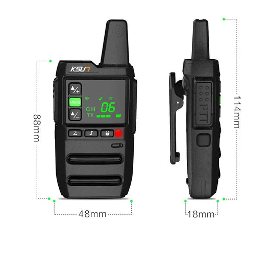 UHF Radio Comumicador Radio Station Walkie Talkie