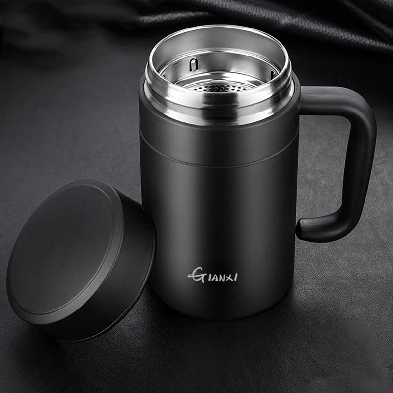 Large-capacity Stainless Steel Heat Preservation Cup