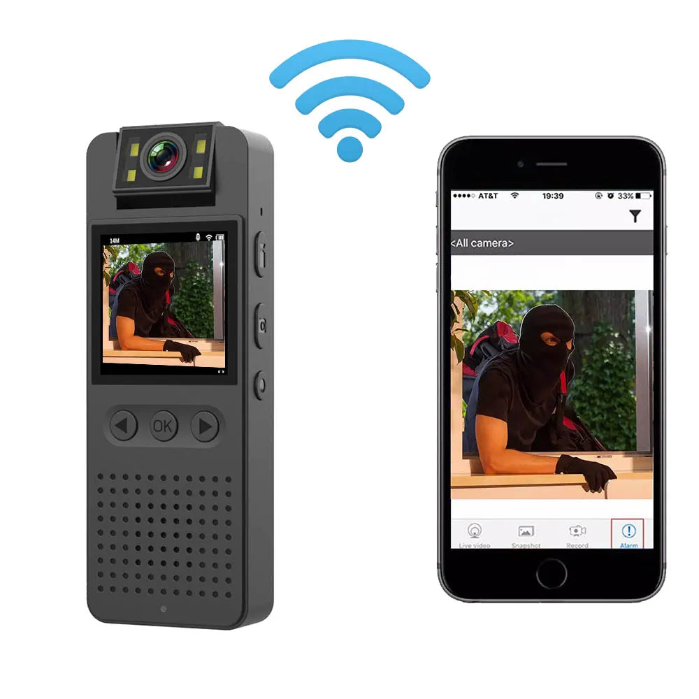 1080P Portable Digital Wifi Mini Body Camera