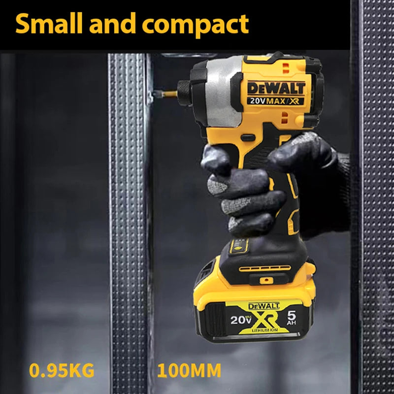 20V Impact Driver 205NM Brushless Motor Cordless Screwdriver
