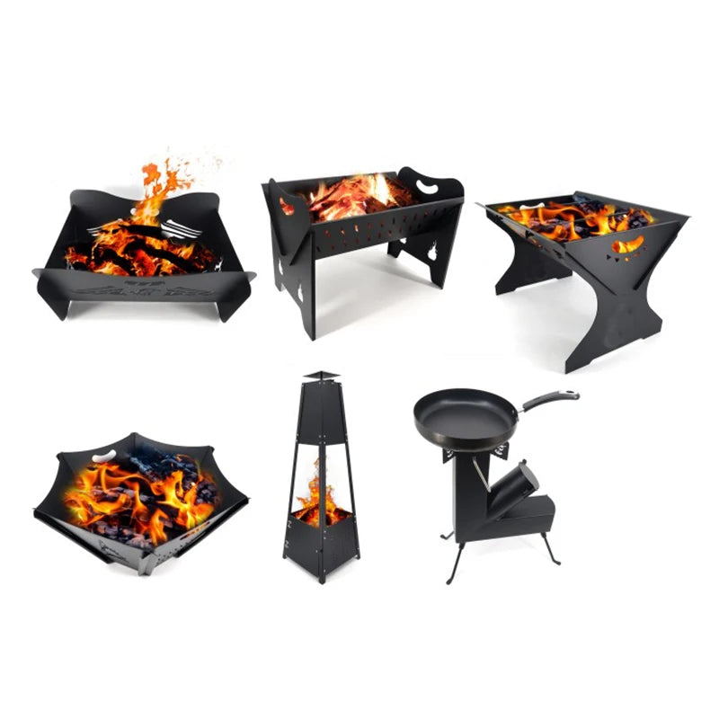 Extra Large Size Brazier Outdoor Iron Fire Pit Burning