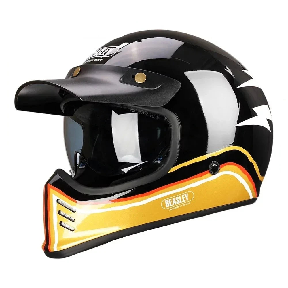Vintage Full-Face Helmet