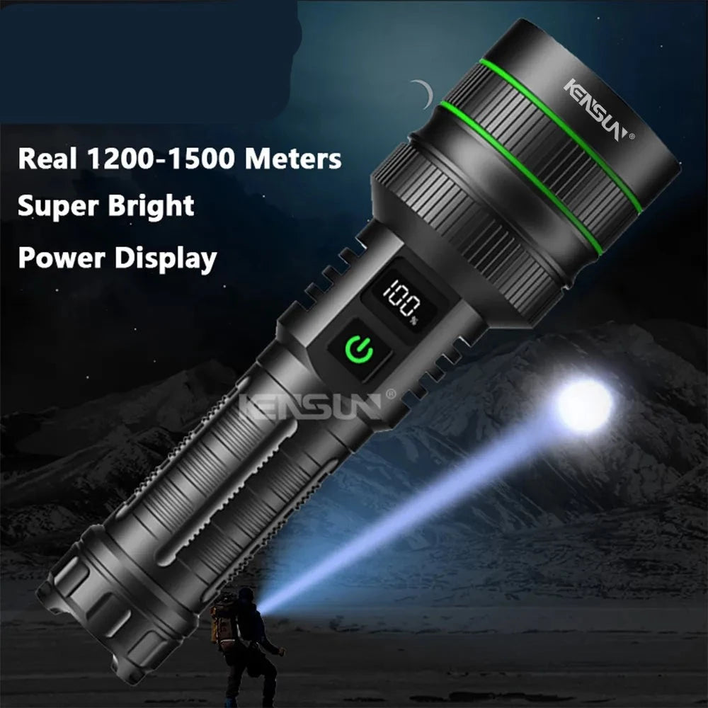 Long Range Tactical Torch High Power LED Flashlight