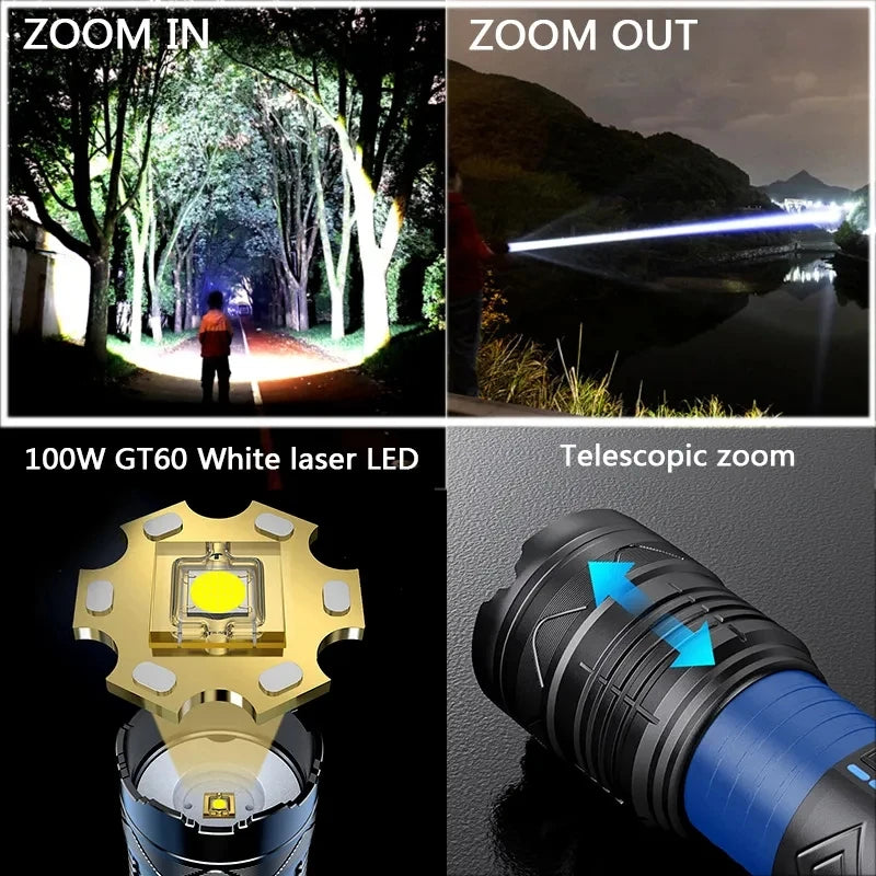 Super Bright High Power Led Flashlight