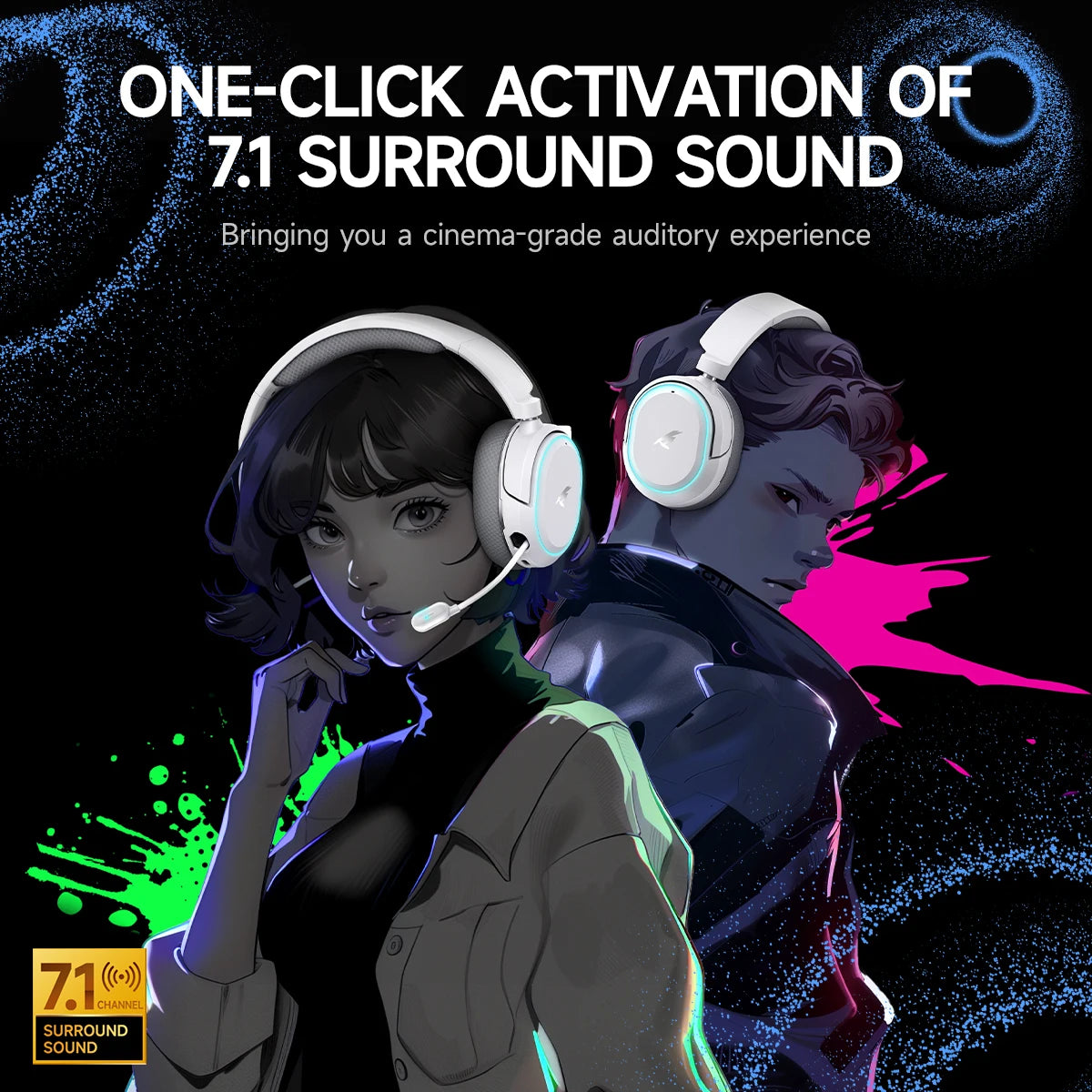 G2 2.4GHz Bluetooth Gaming Headset