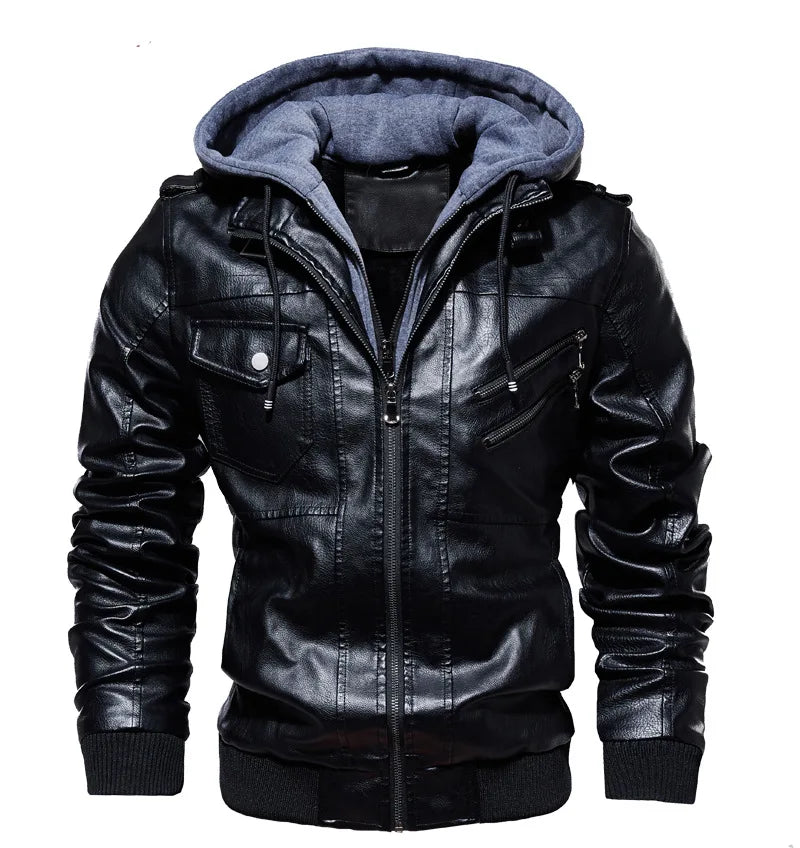 Men's PU Leather Jacket