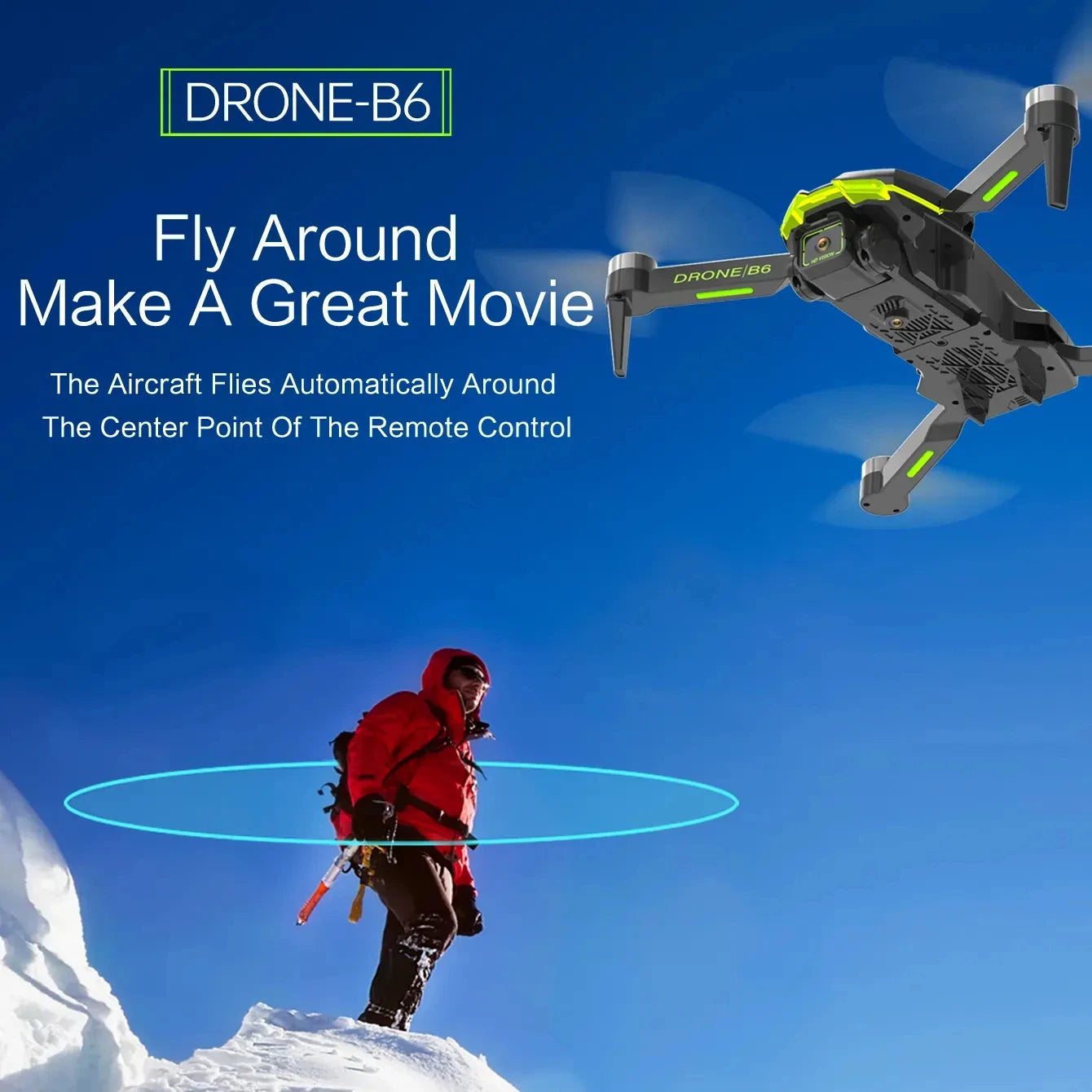 B6Pro Race Show Drone
