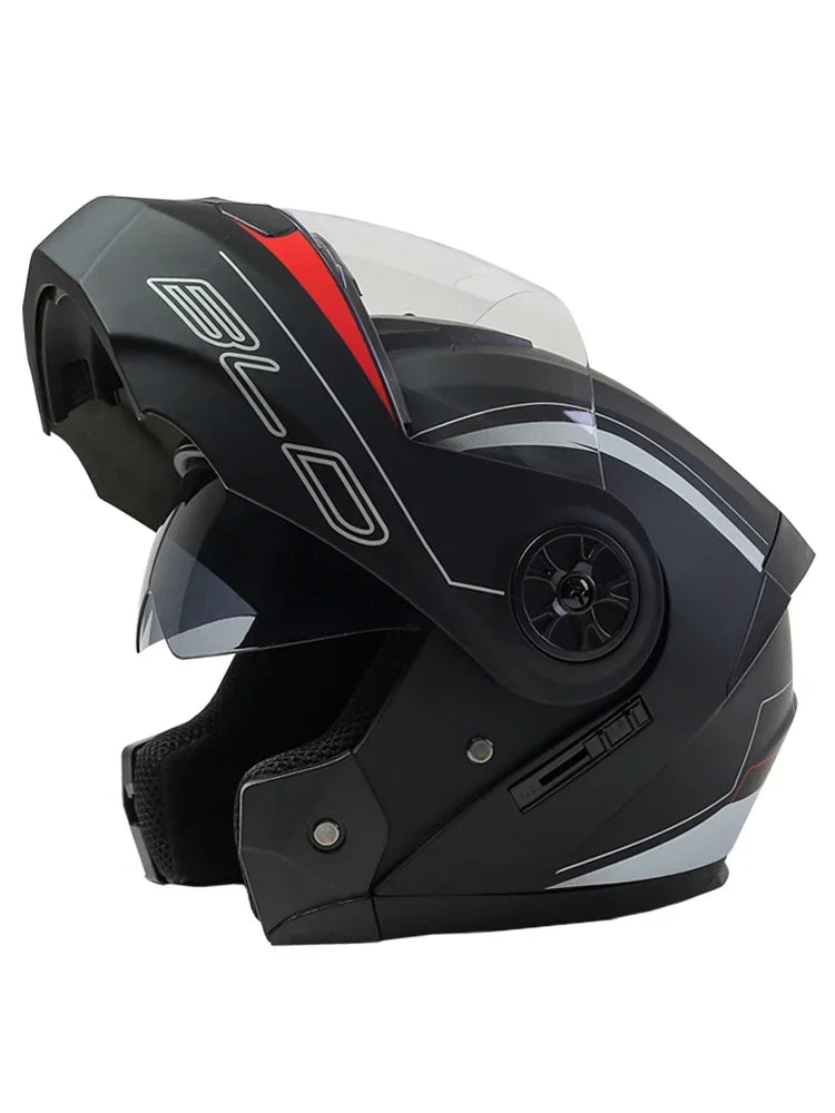 DOT Approved Flip-Up Motorcycle Helmet