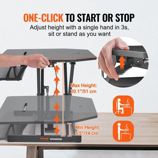 Double-Layer Standing Desk