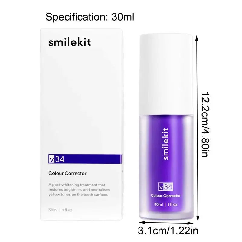 V34 30ml Teeth Whitening Toothpaste