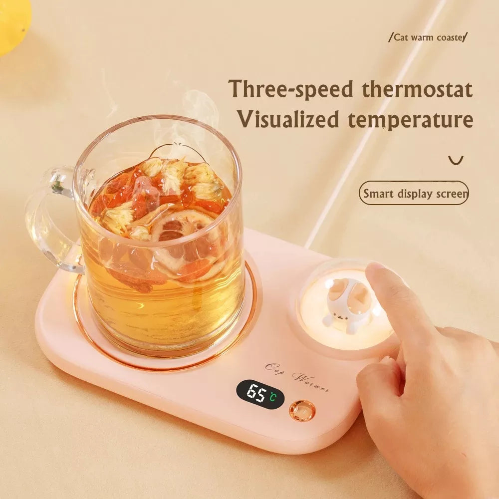 Auto-off Coffee Milk Water Mug Warmer