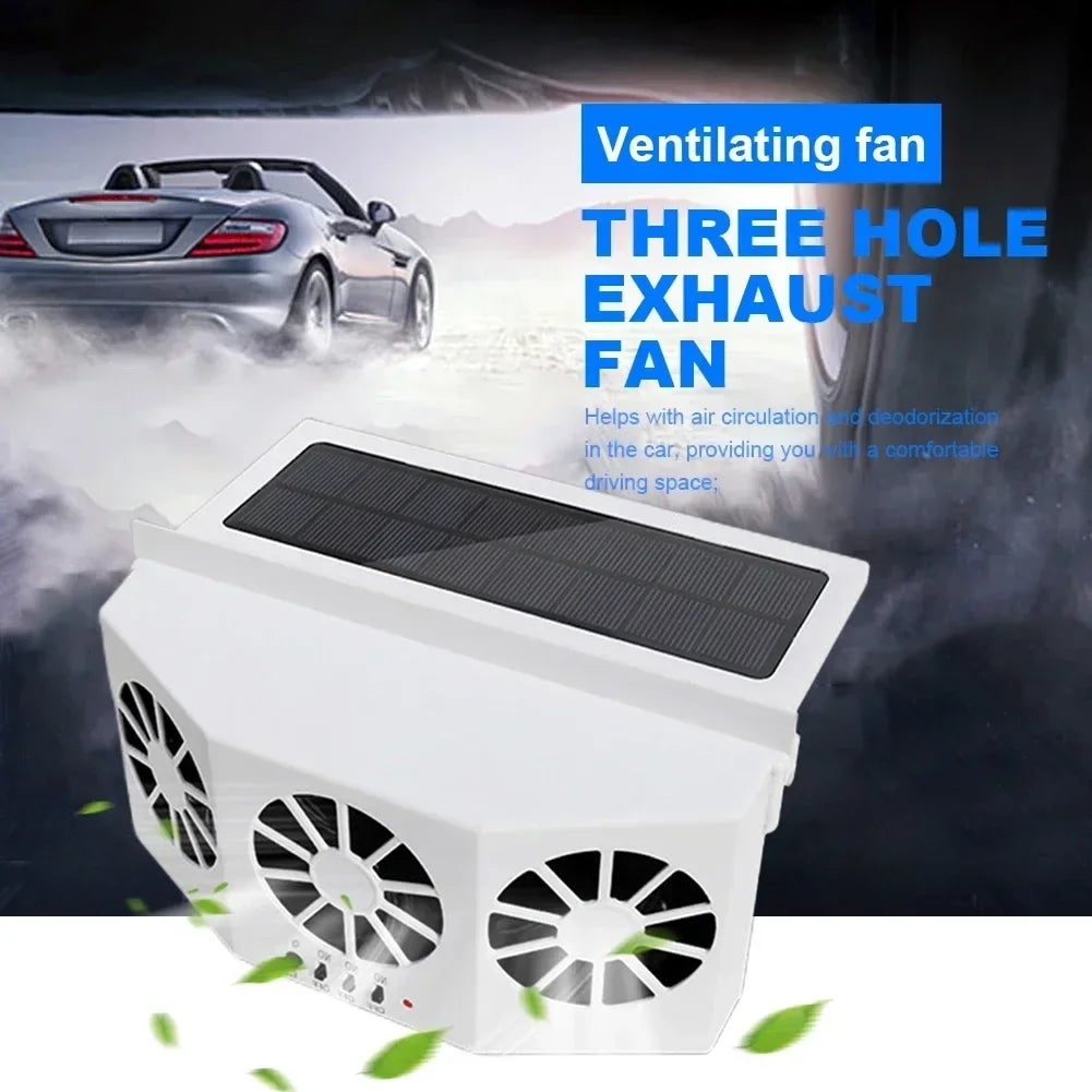 USB Rechargeable Car Exhaust Fan