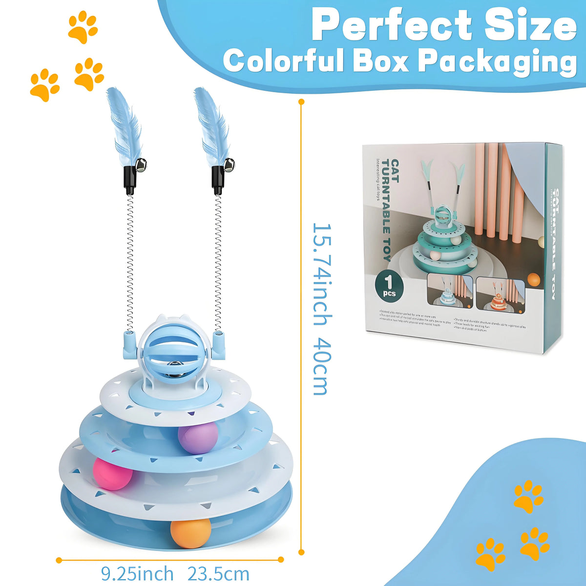 Interactive Puzzle Ball Cat Toy