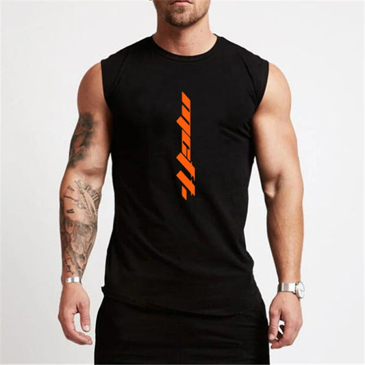 Men Summer Workout Sleeveless Shirt