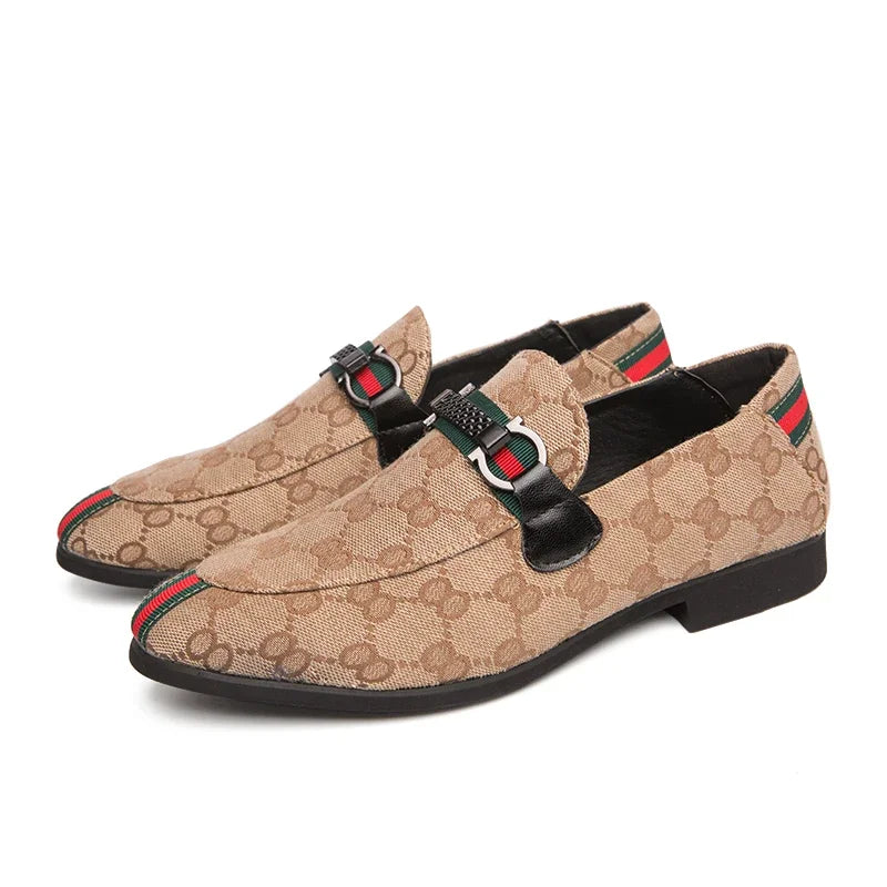 Men Walking Dress Loafers Shoes