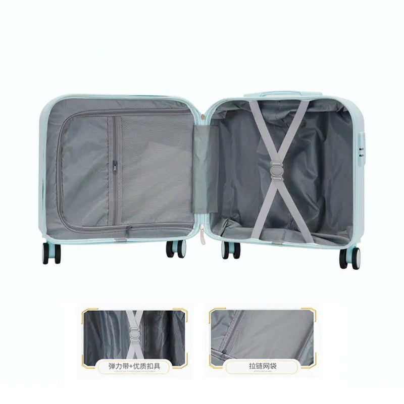 Multifunctional Travel Password Trolley Luggage