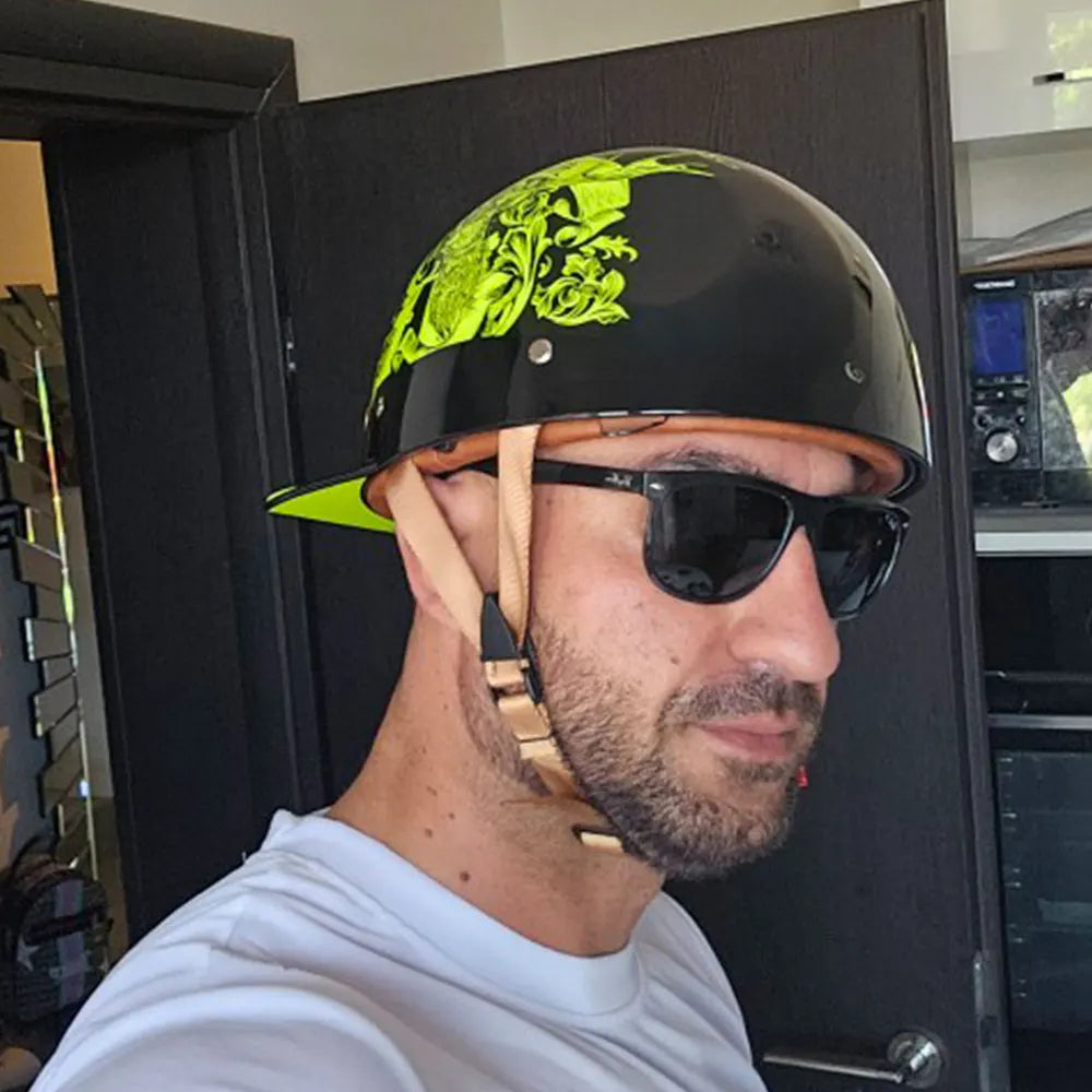Baseball Cap Half Motorcycle Helmet