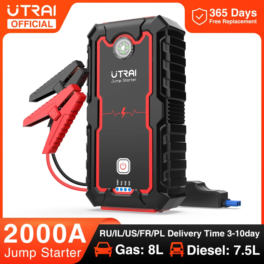 Power Bank 2000A Jump Starter