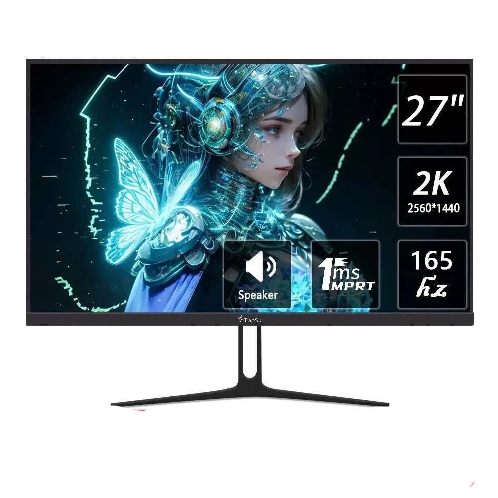 2k 165hz 144hz Computer Monitor