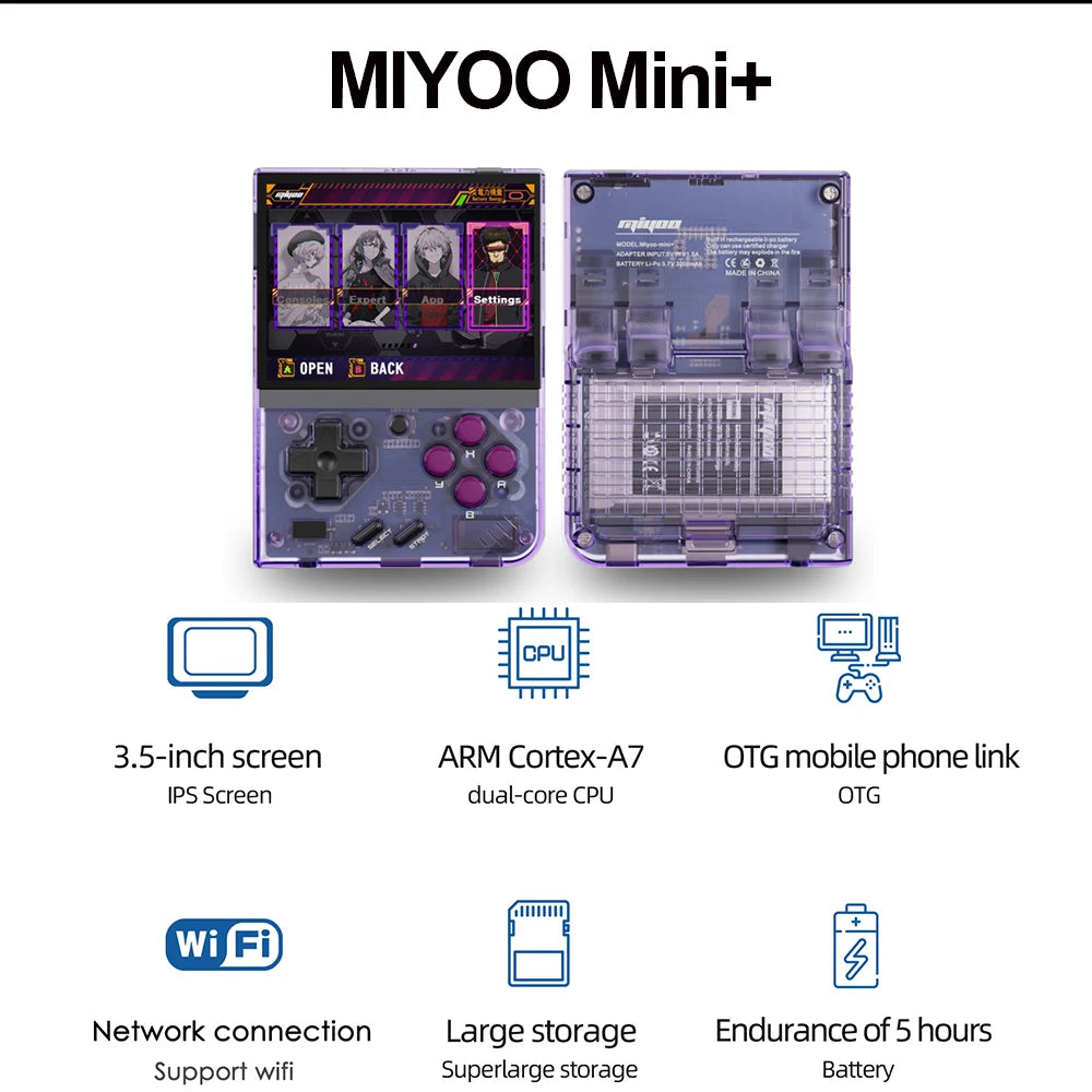 Mini Plus Retro Handheld Game Console