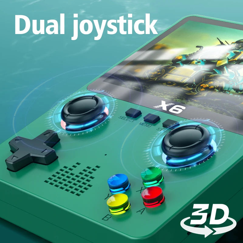 X6 Portable Handheld Game Console