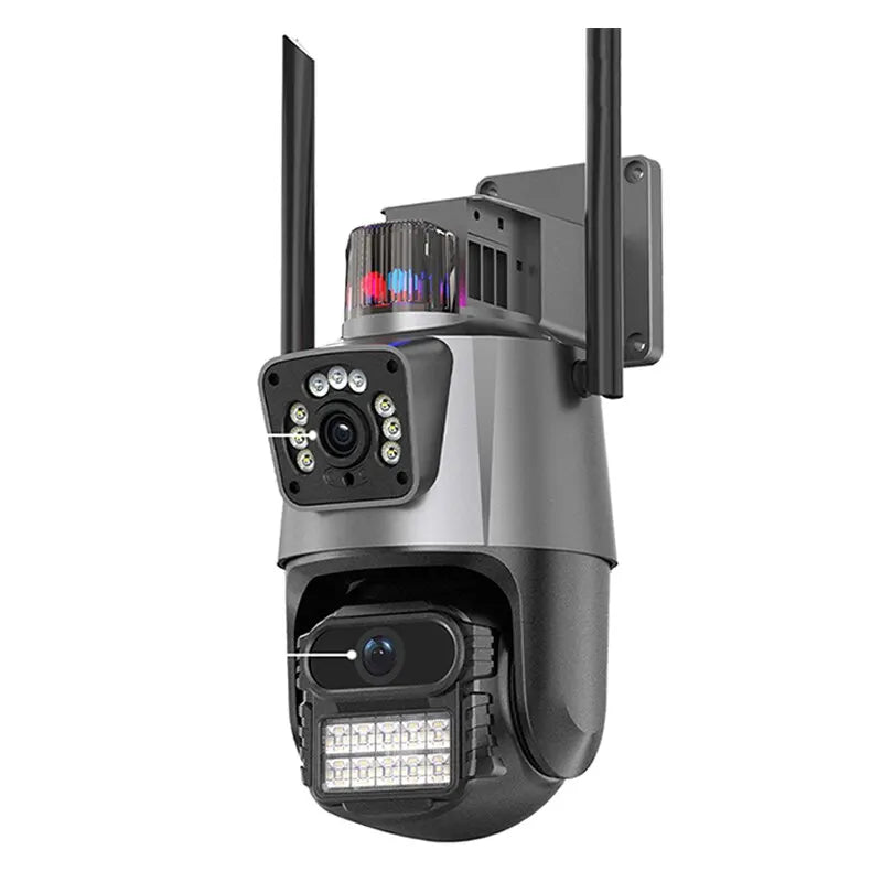 8MP 4K Wifi Dual Lens Security Camera