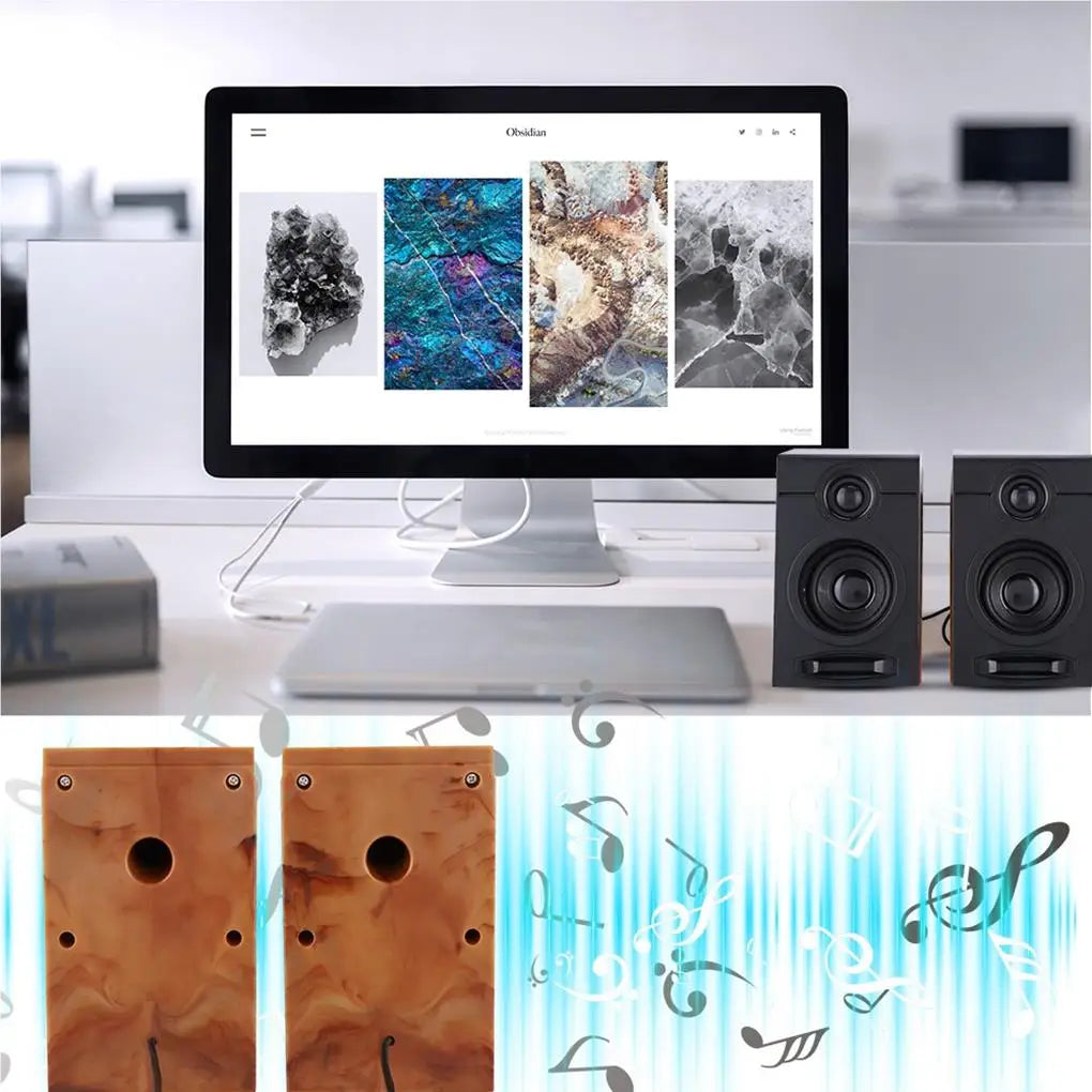 Heavy Bass Bookshelf Computer Speaker