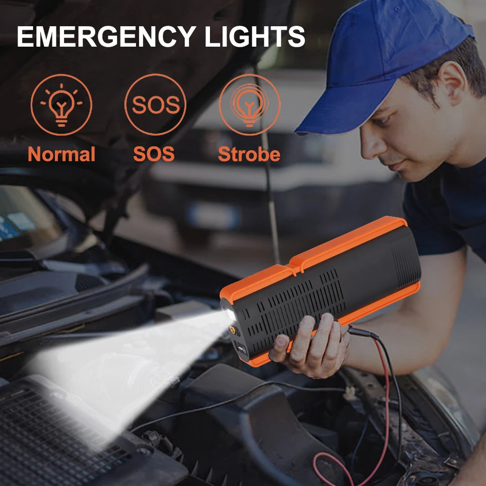 Jump Starter 4 in 1 Air Compressor