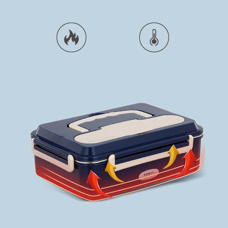 Car Home Dual Use Stainless Steel Electric Lunch Box