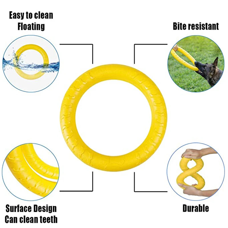 Pet Flying Discs Chew Ball Toy