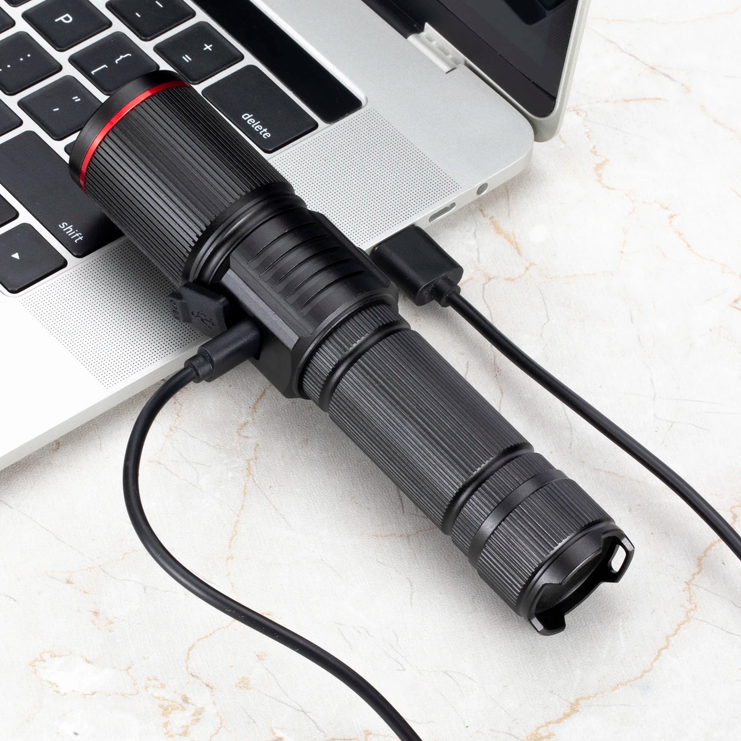20W Zoom Round Beam LED High Power flashlight