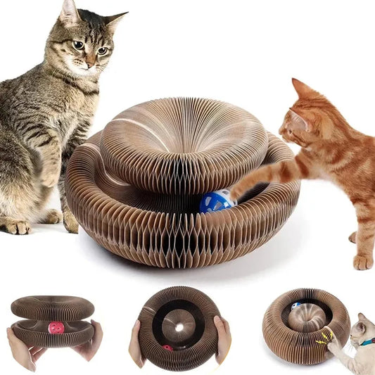 Cat Corrugated Scratching Post Toys