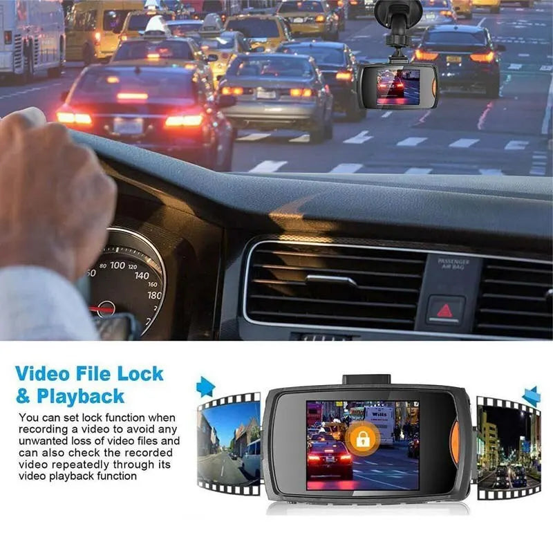 Wide Angle Night Vision Car DVR Hd Dashcam
