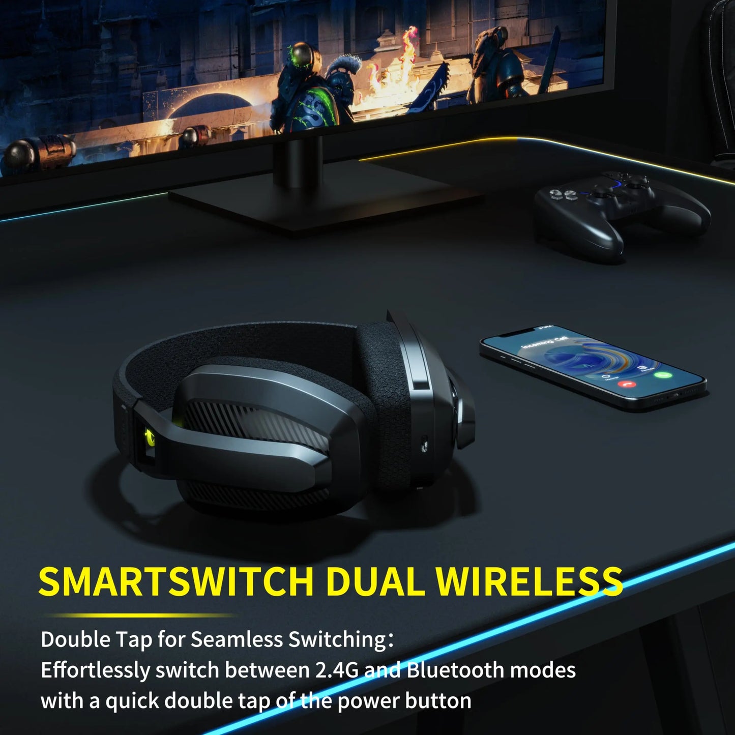 2.4GHz Wireless Gaming Headset