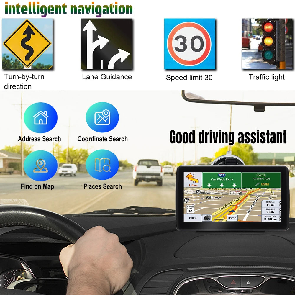 7 Inch GPS Navigation for Car Truck