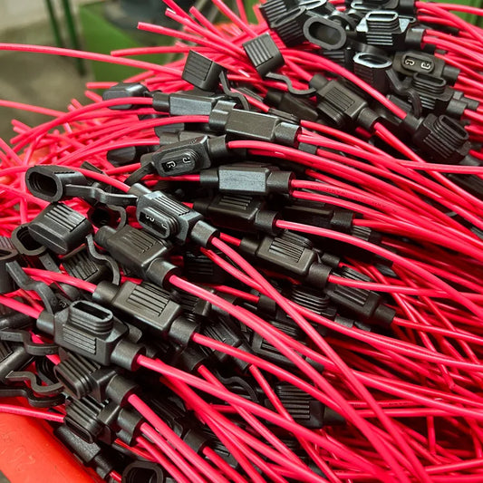 1-20pcs 14AWG Car Mini Fuse Box Blade Type In Line Fuse Holder Waterproof for 2V 30A Car Motorcycles Wire Cutoff Switch Socket