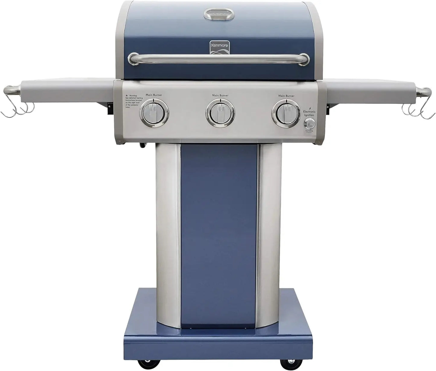 3-Burner Outdoor BBQ Grill