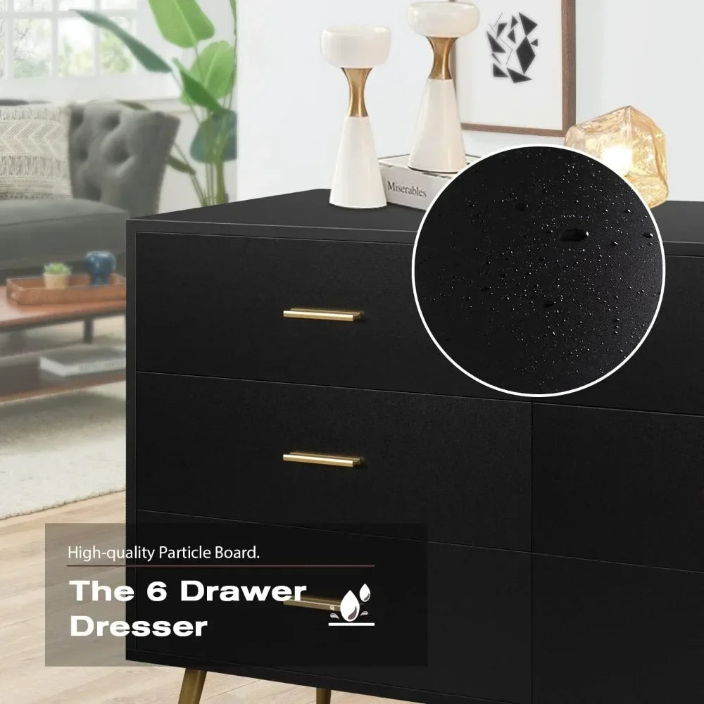 6 Drawer Dresser