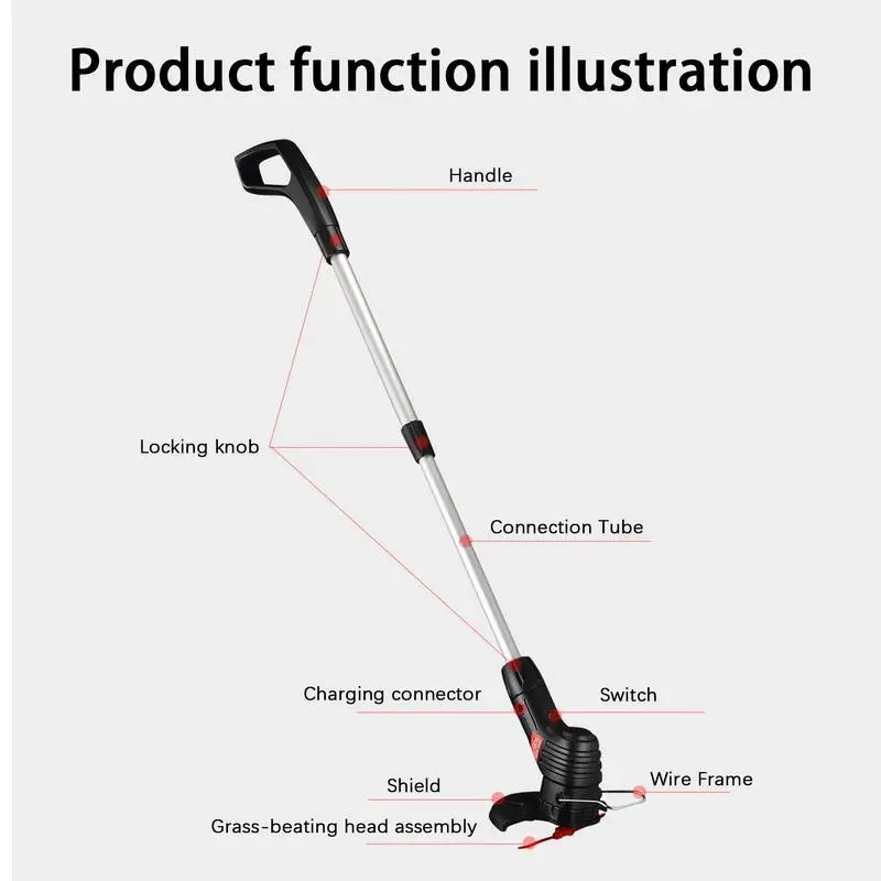 Cordless USB Grass Trimmer