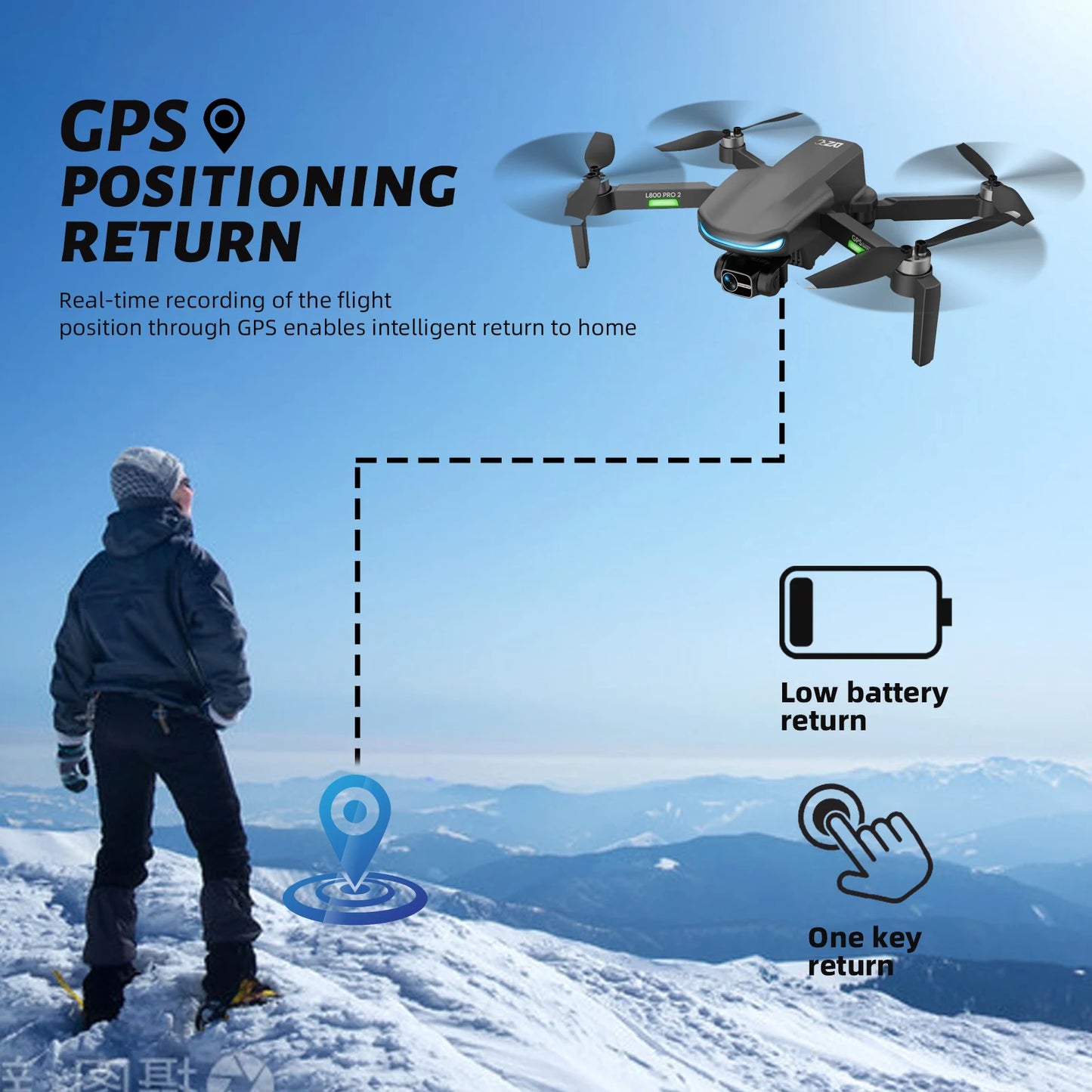 GPS Drone with 4k Camera