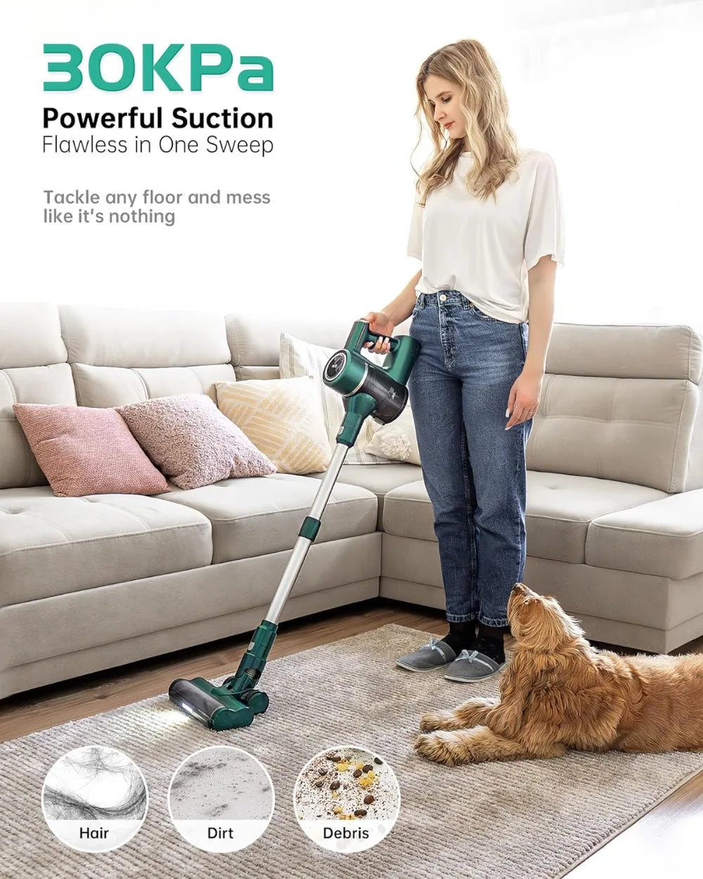 Multi Anti-Tangle Cordless Vacuum Cleaners