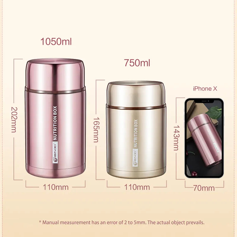 Multi-functional Stainless Steel Lunch Box