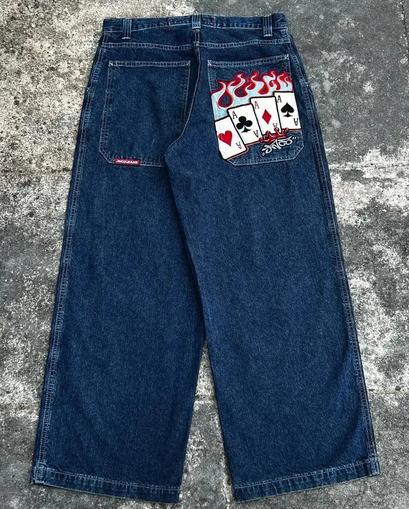 Men High quality Hip Hop Jeans