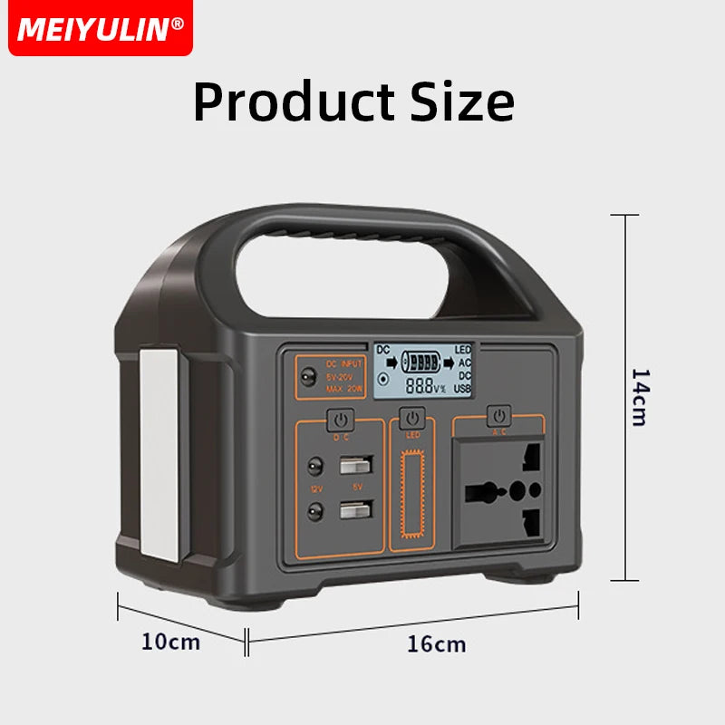 Portable 100W Solar Power Station
