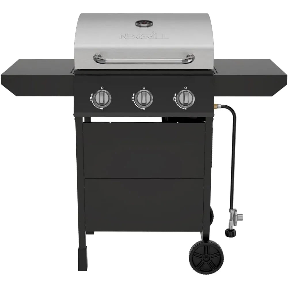 3 Burner Propane Barbecue Gas Grill