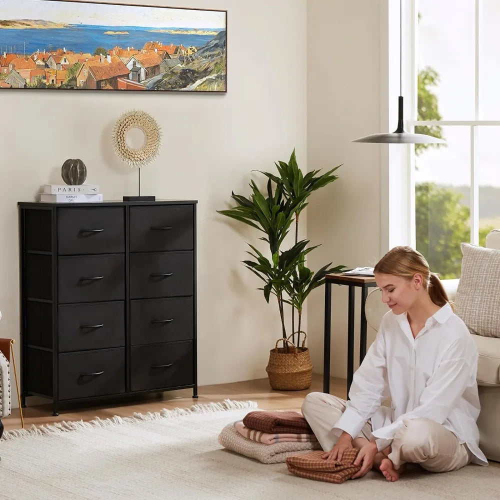 8-Drawer Bedroom Organizer Dresser