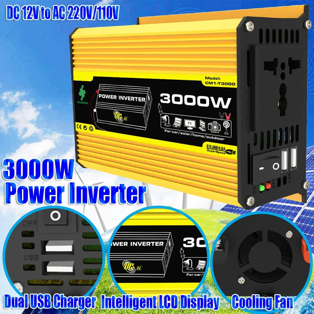 12V To AC 110/220V Inverter