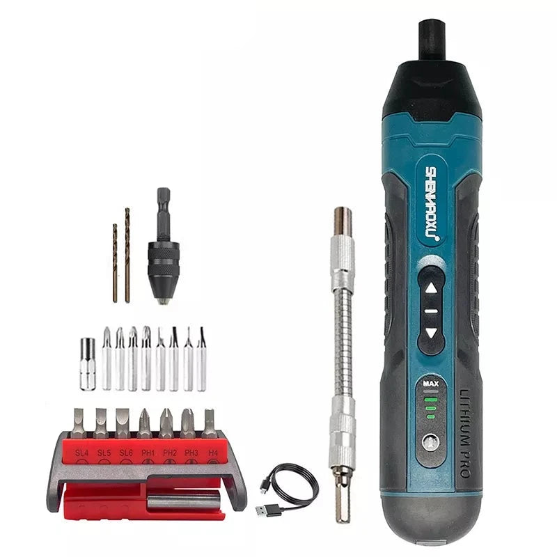Cordless Electric Screwdriver Mini Drill